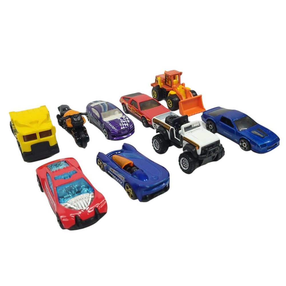 Mattel Hot Wheels Diecast Cars Trucks Loose Scout DeLorean Camaro Quarry King - Picture 3 of 11